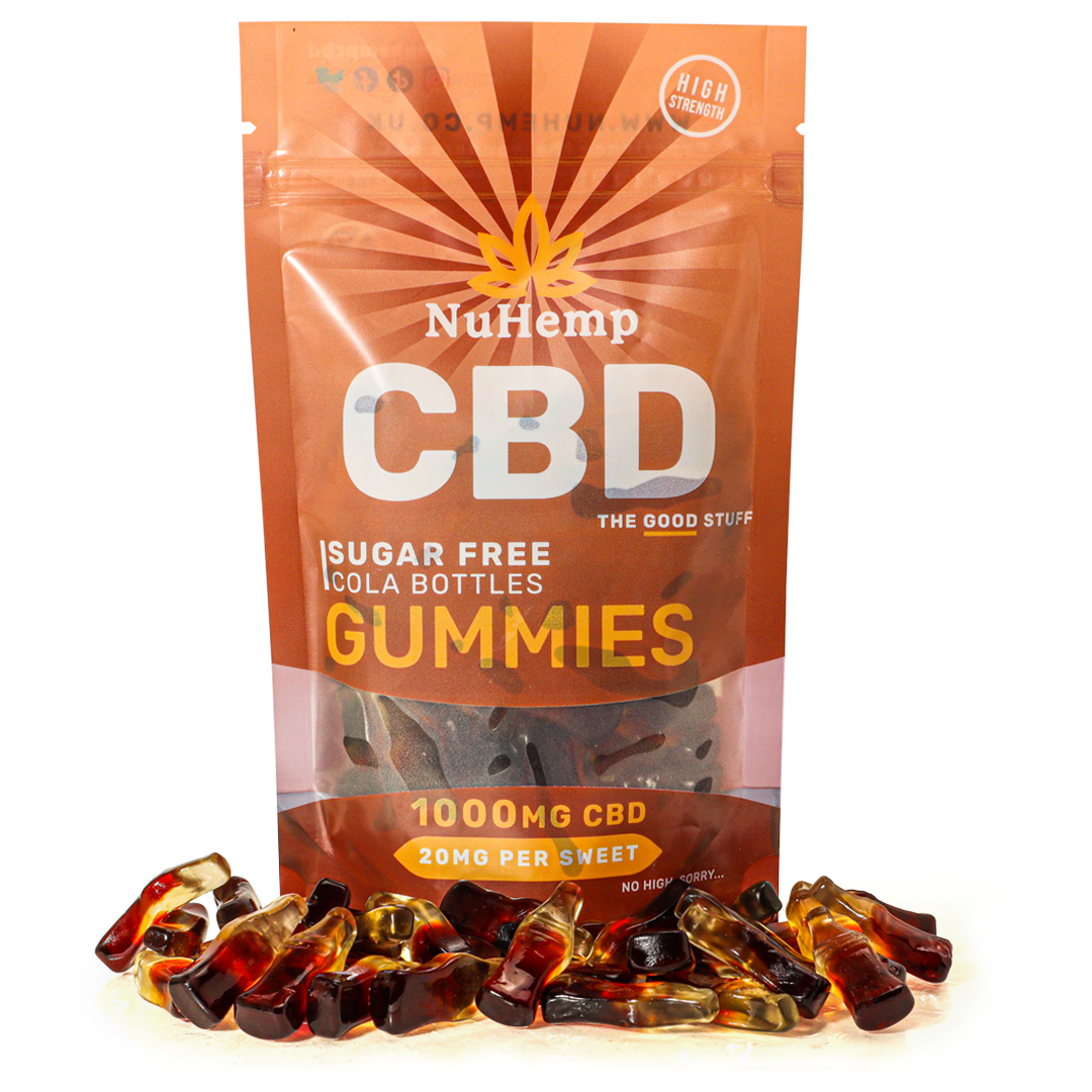 sugar free cbd cola bottles