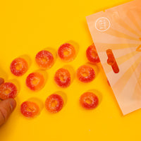 1000mg CBD Gummies - Peach Rings
