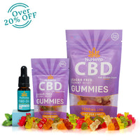 1000mg + 500mg Sugar Free Gummies + Your Choice Oil