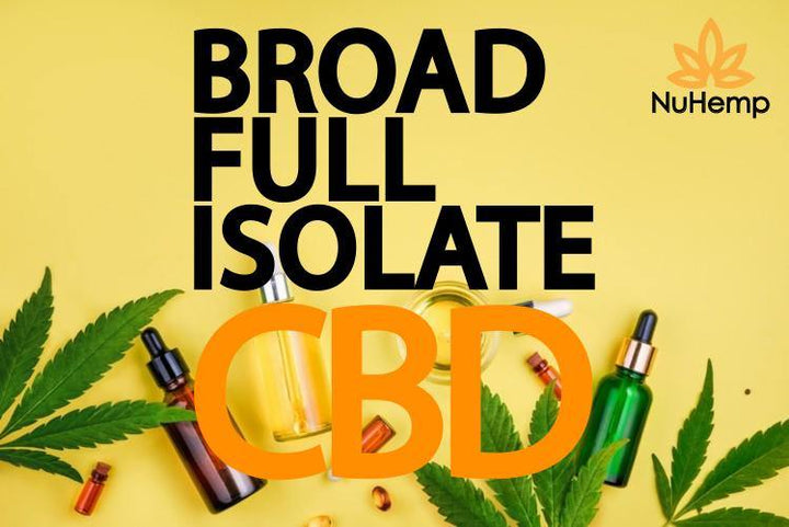 what's the difference between full and broad spectrum cbd