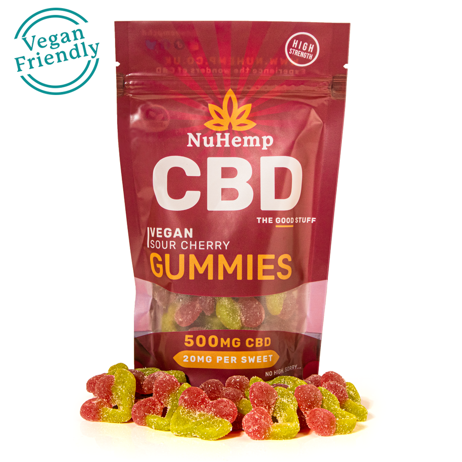 Sour Cherries - 500MG CBD Gummies