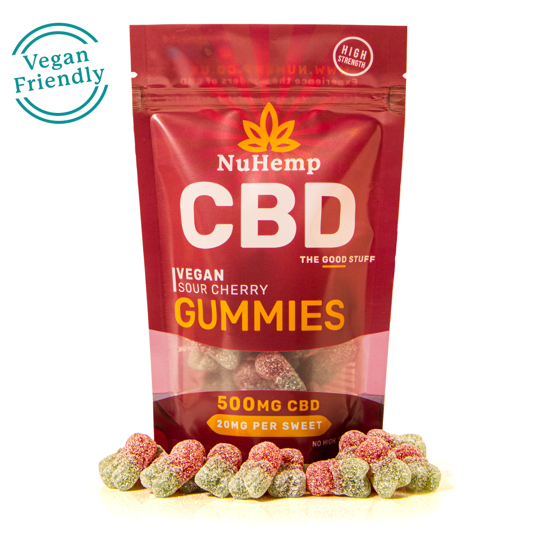 Sour Cherries - 500MG CBD Gummies