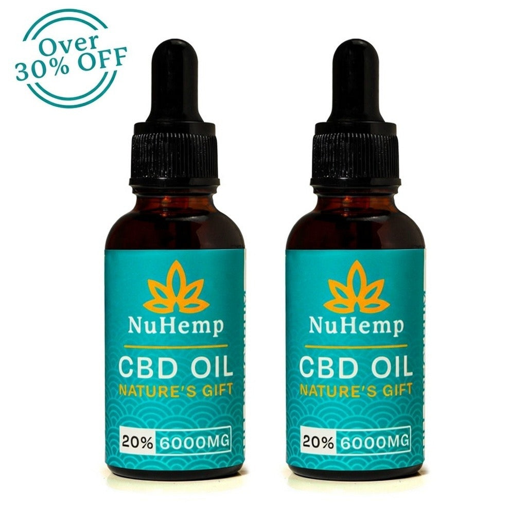Two x 6000mg CBD Oil - 30ml