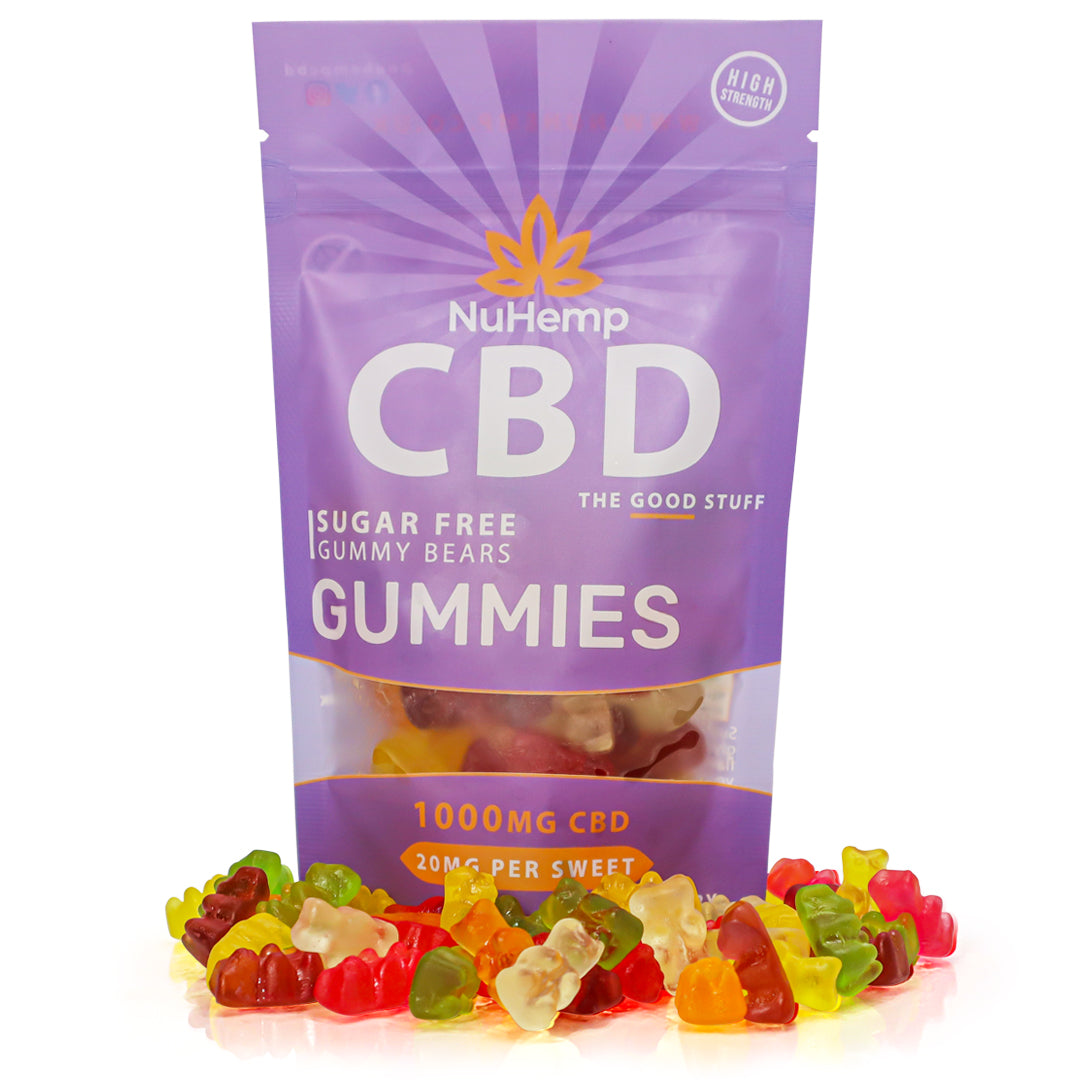 1000mg Sugar Free CBD Edibles UK