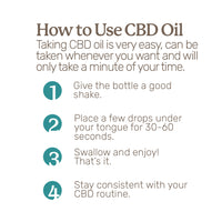 how to use cbd oil 