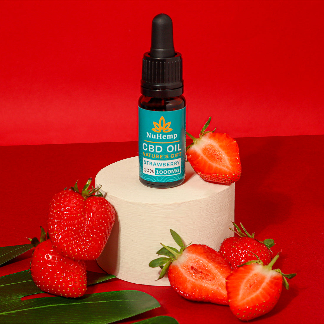 Strawberry Flavour - 1000mg CBD Oil UK