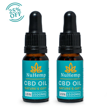 Two 1500mg CBD Oils for £80 - Save 25%