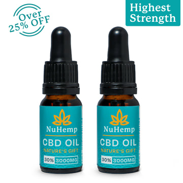 Two 3000mg CBD Oils for £130 - Save Over £40!